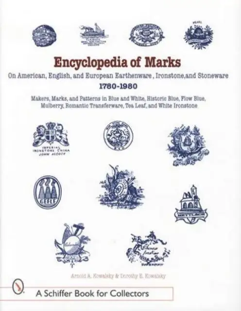 Encyclopedia Marks Collector ID Guide - US English Europe Stoneware Pottery More