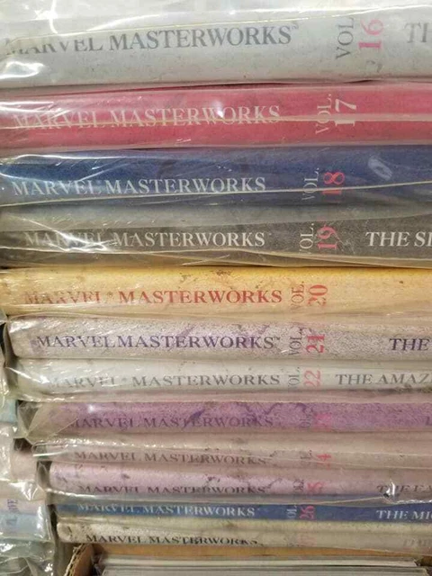 Marvel Masterworks Hardcover HUGE Lot Vol 1-27 Xmen Spiderman Thor Avengers Hulk 3