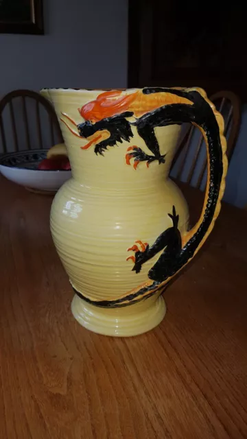 Burleigh Ware Dragon Vase