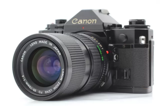 【 EXC+ 4 】 Canon A-1 35mm Caméra à Film Avec / Neuf Fd 35-70mm F4 Verre De Japon