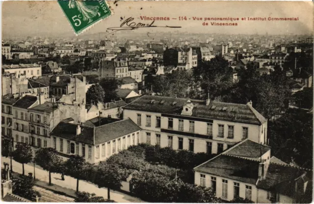 CPA Vincennes Panoramic View (1347160)