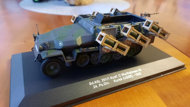 Sdkfz 251 from 116th panzer dvson passng by a ko m 10 battle of the