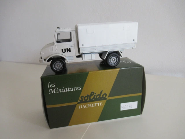 Camion MERCEDES UNIMOG 1/50 05-88 SOLIDO armée