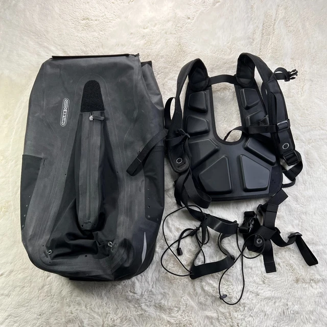 Ortlieb Vario Bike Backpack Pannier Removable Handle Black