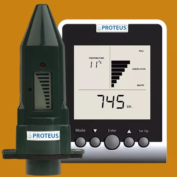 EcoMeter – Füllstandsanzeige mit Funkstation für Heizöltanks