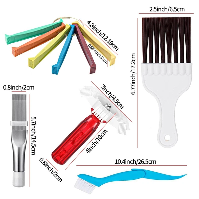 Haute Qualité Spulenbürste 5 Pièce Remplacement Lamellenreiniger Set Accessoires 3