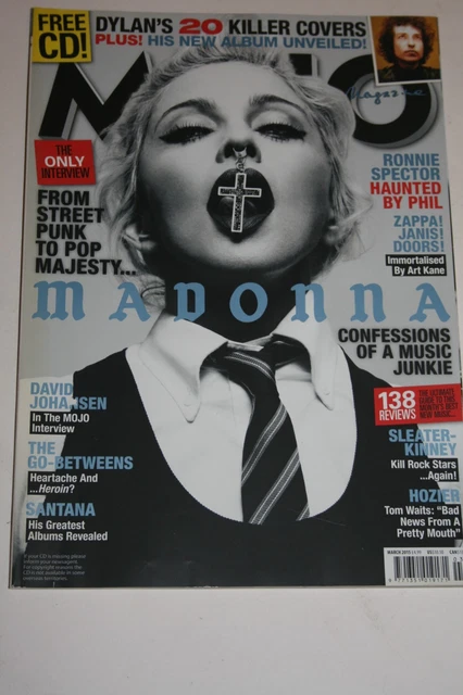 MOJO MAGAZINE ISSUE 256 March 2015 Madonna Special Subscriber's