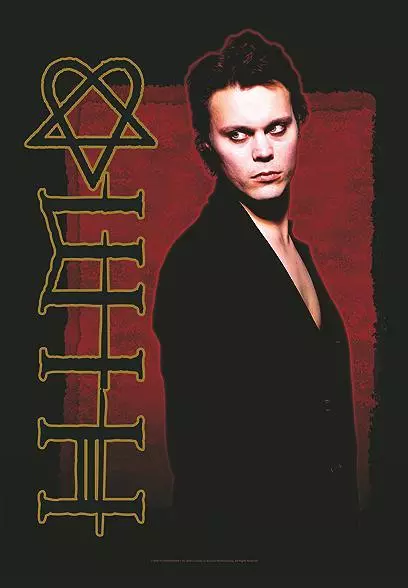 Him Flagge Fahne Ville Valo Uneasy Listening Posterflagge Stoff Poster Flag