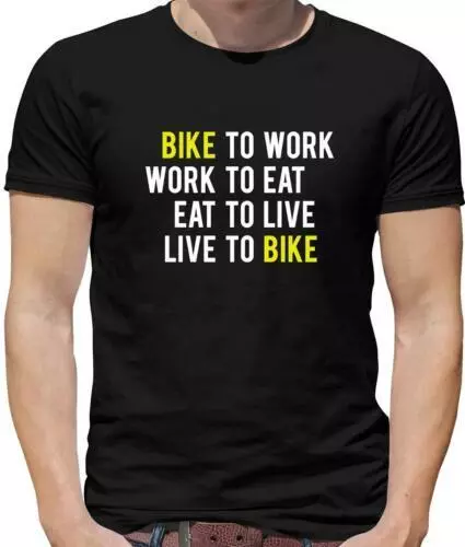 Bicicletta da Lavoro Live To T-Shirt - Ciclisti - - Cycle -