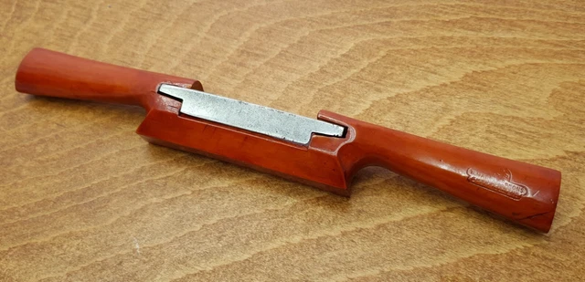 Shellac restored vintage marples and sons vintage boxwood spoke shave 2 1/2"