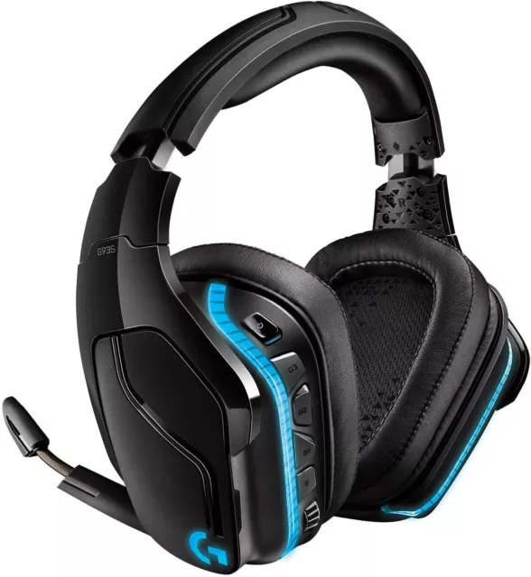 (C) Logitech G935 kabelloses Gaming-Headset 7.1 Surround Sound, DTS