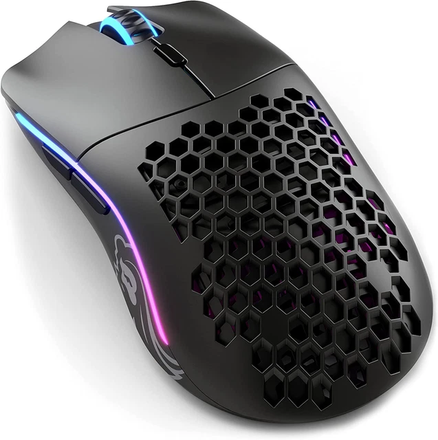 Glorious PC Gaming Race Model O Wireless Gaming-Maus - schwarz, matt