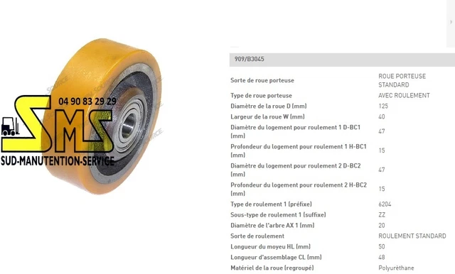 Roue stabilisatrice deals