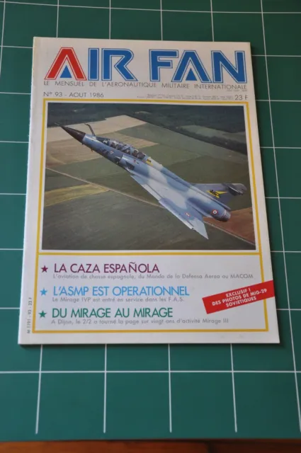 AIR FAN N°93 / Aout 1986