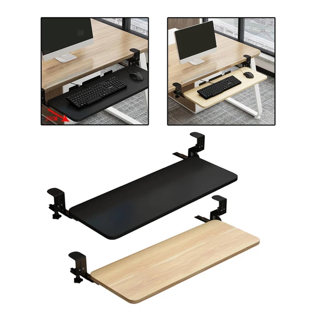 KEYBOARD EXTENSION TRAY Under Desk Ergonomic Comfortable Bracket for