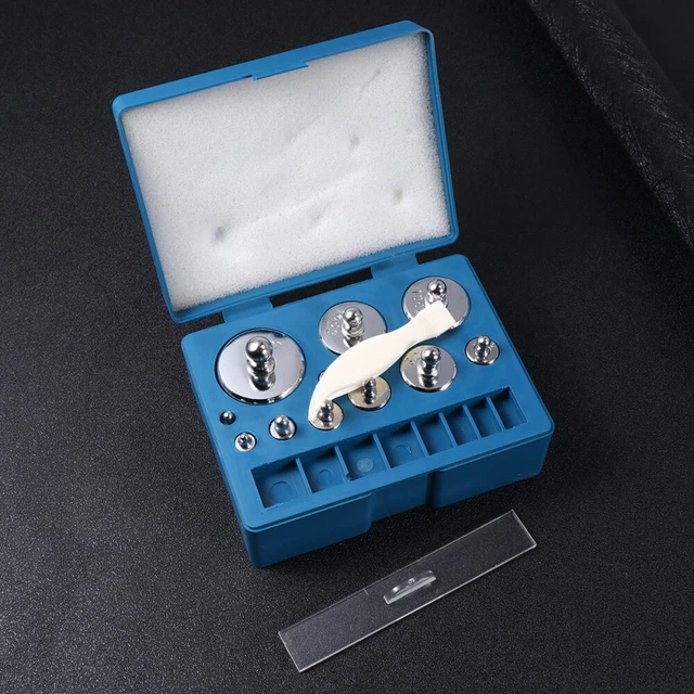 Kit pesi calibrazione scala di calibrazione 500 grammi con Tw