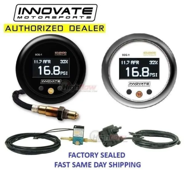 INNOVATE SCG-1 Wideband Gauge and Boost Controller Combo AFR Air Fuel UEGO 38820
