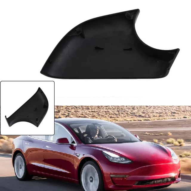 Gauche Titulaire inférieur de couvercle de rétroviseur pour Tesla Model Y  Noire