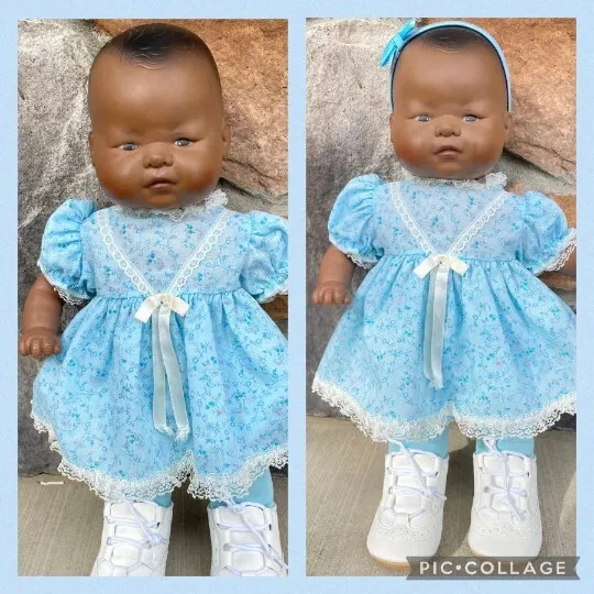 Vintage 1960's African American Baby Dear Clone, Adorable Little One! Eugene dol