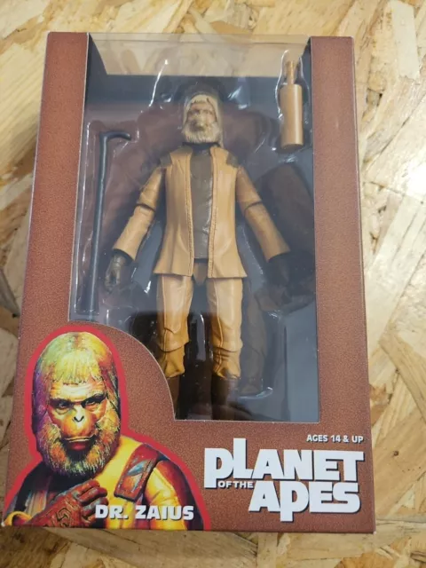 Planet of the Apes Dr Zaius 7" Figure, Neca, New
