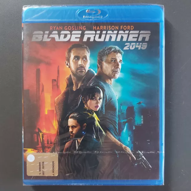 Blade Runner 2049 Blu Ray Nuovo Sigillato! Ryan Gosling 2017 2018 Film Ita Sony