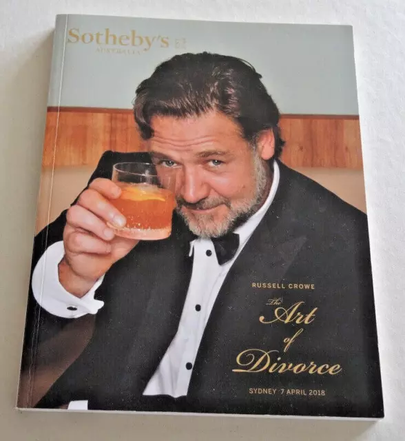 Russell Crowe The Art Of Divorce Auction Catalogue 2018 #19