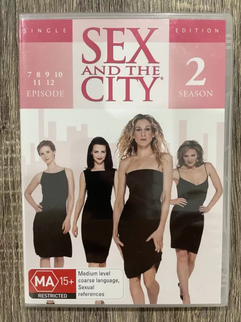 Sex And The City - Singles : Season 2/ Epp 7-12 : Disc 2 New & Sealed Free Post