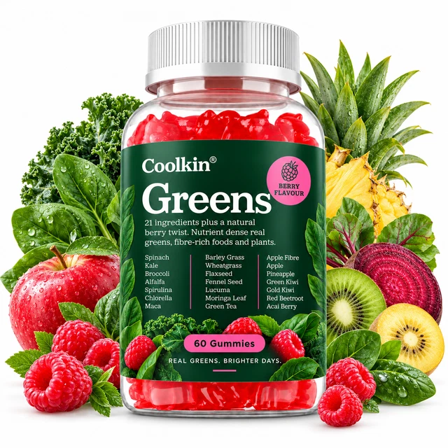 Sapi Ruminisa GREENS GUMMIES - Spirulina Chlorella Moringa Wheatgrass Plant Superfood ...
