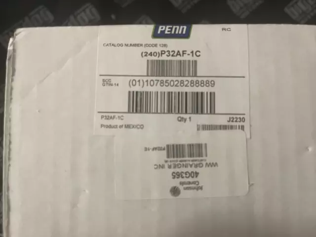 *NIB* PENN / Johnson Controls P32AF-1C Sensitive Differential Pressure Switch