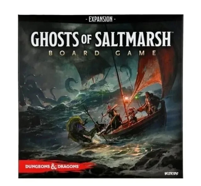 DUNGEONS DRAGONS Ghosts Of Saltmarsh Board Game Expansion NEW Fast