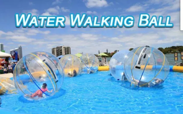 Inflatable 2M Walking Rolling Zorb Human Hamster Stripped Water Ball