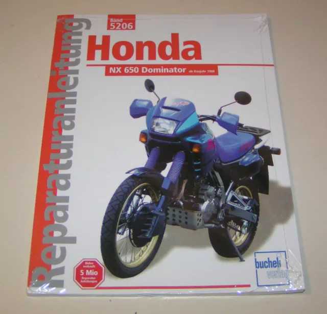 Reparaturanleitung / Handbuch - Honda NX 650 Dominator - ab Baujahr 1988