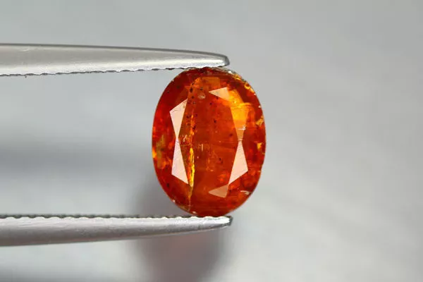1.360 Ct Ultra Best Grade World Very Rarest Natural Unheated Orange Kyanite