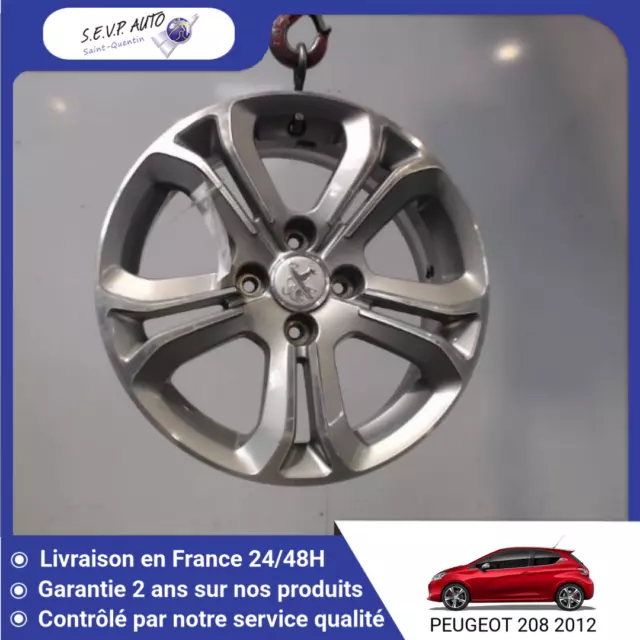 🇫🇷  Jante Aluminium Peugeot 208 ♻️ 96737736Vx