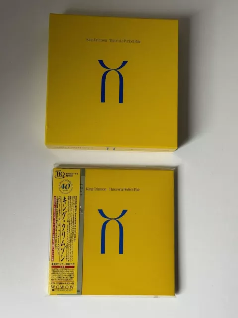 King Crimson - Three Of A Perfect Pair  Japan Hqcd + Promo Box