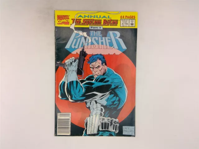 Punisher Annual #5 Marvel Comics 1992 FN System Bytes