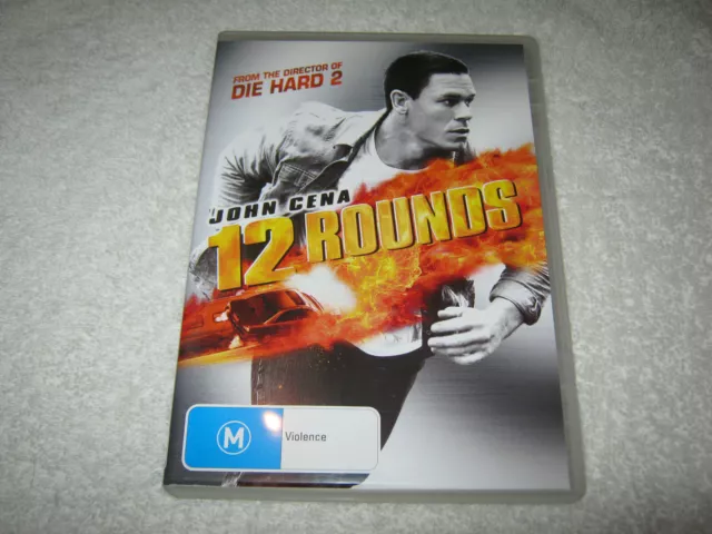 12 ROUNDS (DVD, 2009) John Cena Aidan Gillen Ashley Scott Region 4
