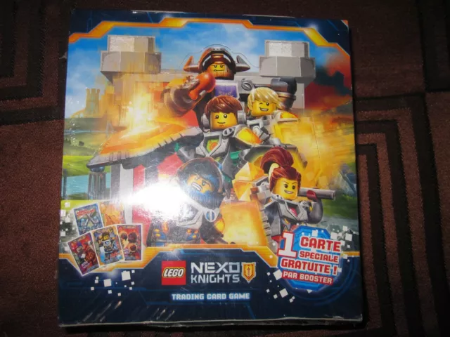 Lego Nexo Knights Boite 24 Booster Display Francais Neuf Scelle Rare Cartes