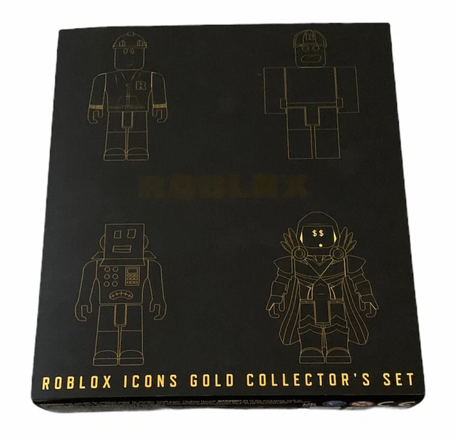ROBLOX ICONS GOLD *Virtual CODE* Golden Mr. ROBOT Figures NEW £26.12