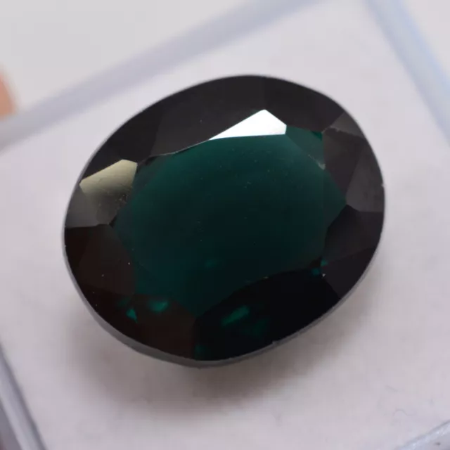 Rare Certifié Naturel 17.70 CT Russe Tsavorite Grenade non Chauffé Desseré Gemme