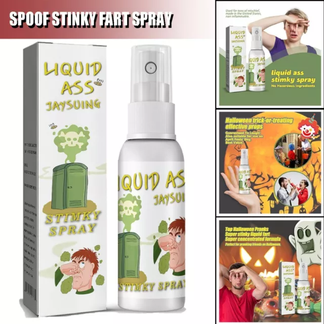 Fart Spray Can Liquid Stink Bomb Ass Smelly ~ GaG Prank Joke - BUY 2 GET 1  FREE