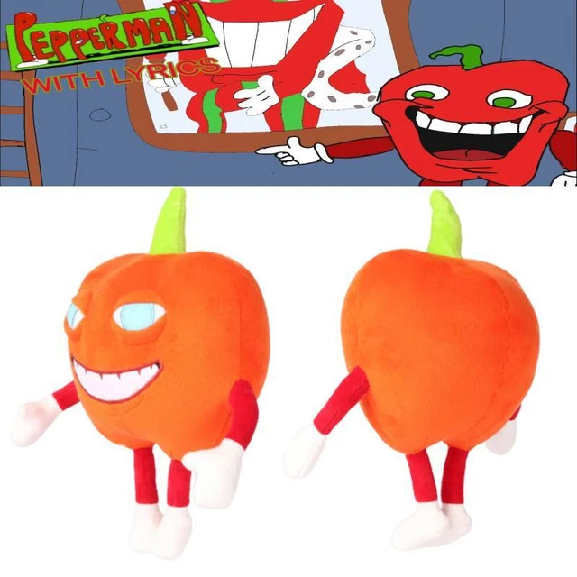 Pepperman Plush Toy Adorable Addition To Game Room Decor