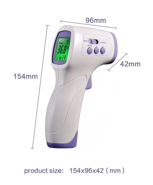 Kodyee Termoscanner Misuratore di temperatura infrared