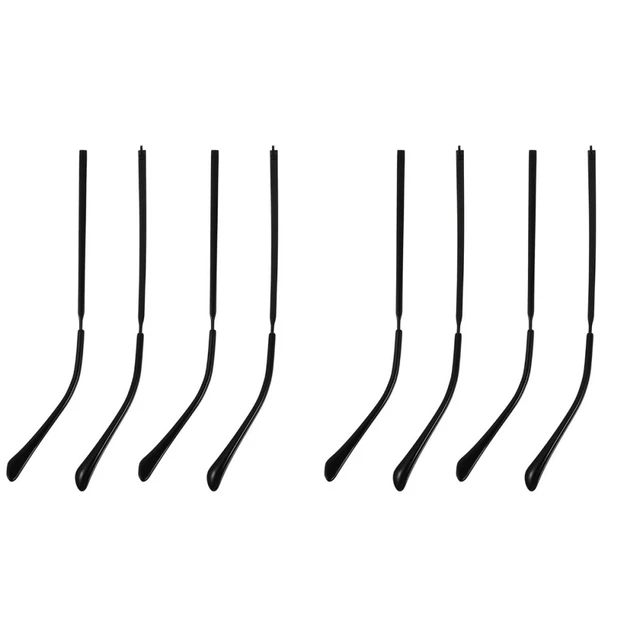 4 pares de anteojos brazos patas de repuesto gafas de metal templos universales