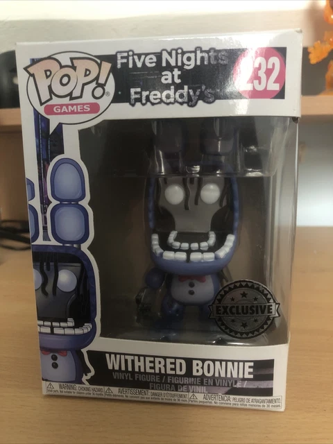 FIVE NIGHTS AT Freddy s Withered Bonnie Funko Pop Vinyl Figure