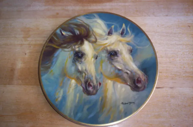 1983 Kern Collectibles Limited Ed. The Horses of Harland Young  ARABIANS Plate