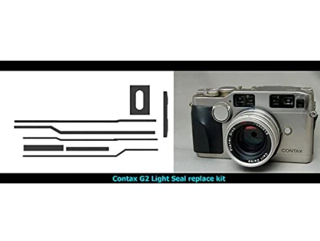 Contax G2 Light Seal Back Cover 3pcs Kit replace Sponge Adhesive From JP Film