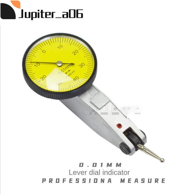 Peakelect 1PC-0-0.8mm 0.01mm Lever Dial Test Indicator Jewelry Type Tip