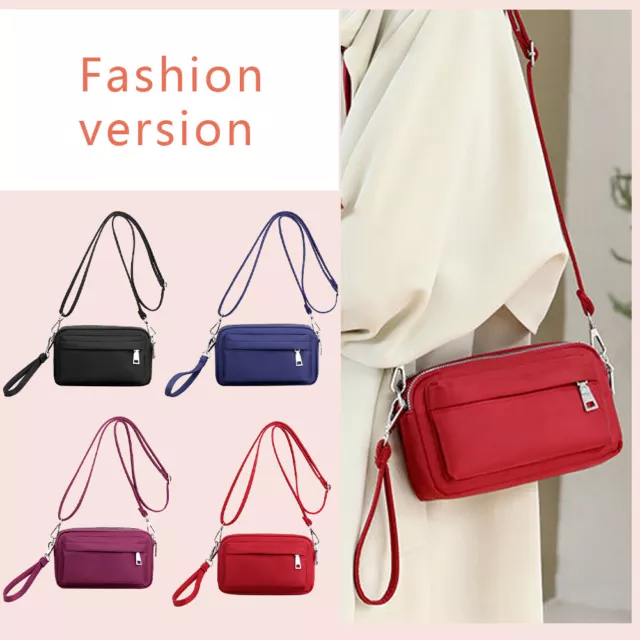 5# Nylon Crossbody Bag Lightweight Shoulder Bag Casual Portable Simple for Trave