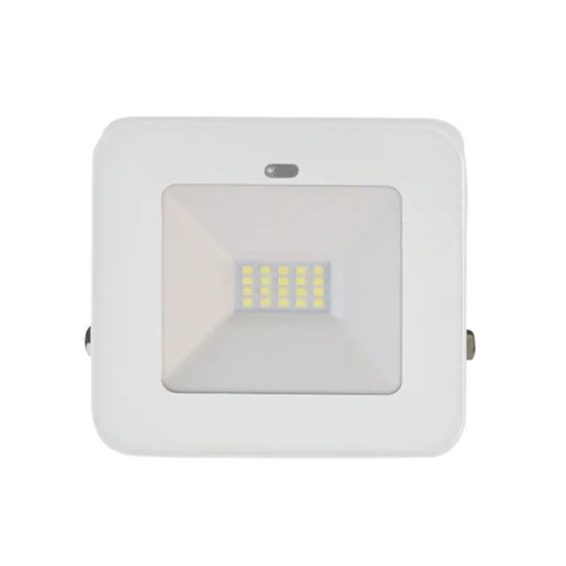 Müller-Licht LED Fluter Weiß IP65 20W Tageslicht Sensor Bewegungsmelder UVP 24€